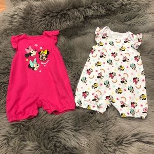 Disney | Minnie Mouse | 2 Piece | Pink & White